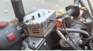 For Royal Enfield New Himalayan 450 Front Reservoir Cap Guard Silver - SPAREZO